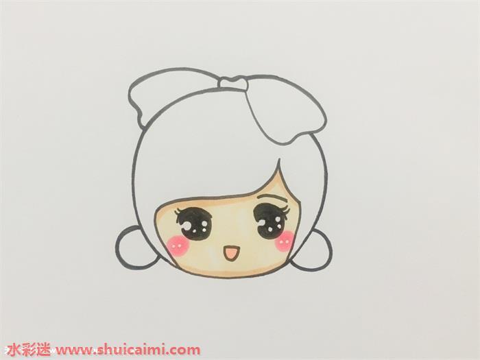 漫画脸怎么画 漫画脸简笔画简单好看带颜色