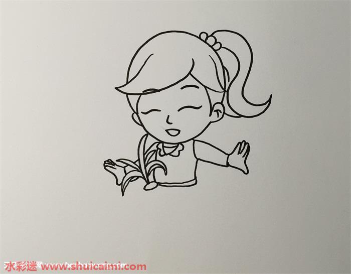 小朋友踢毽子怎么画 小朋友踢毽子简笔画简单好看彩色