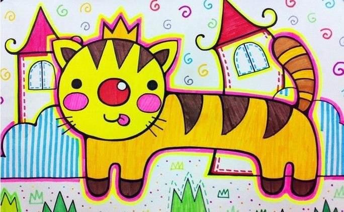 简笔画老虎 简笔画老虎怎么画