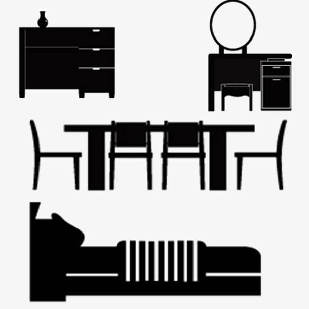 家具简笔画怎么画 家用家具图片