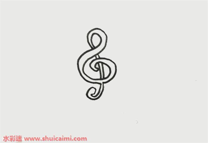 七个音符怎么画 七个音符简笔画图片大全带颜色