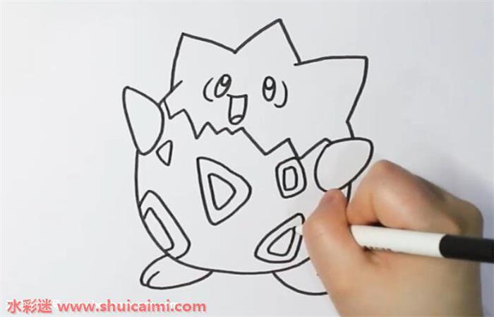 波克比怎么画 波克比简笔画画法