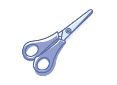 剪刀的简笔画图片大全 剪刀的简笔画图片大全可爱