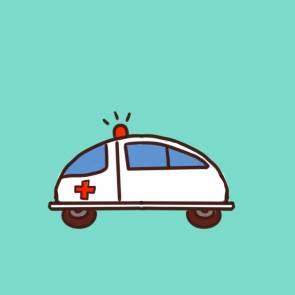 简笔画车 简笔画车的画法最简单