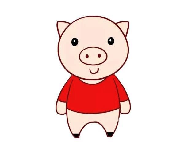 小猪简笔画 小猪简笔画简单又漂亮