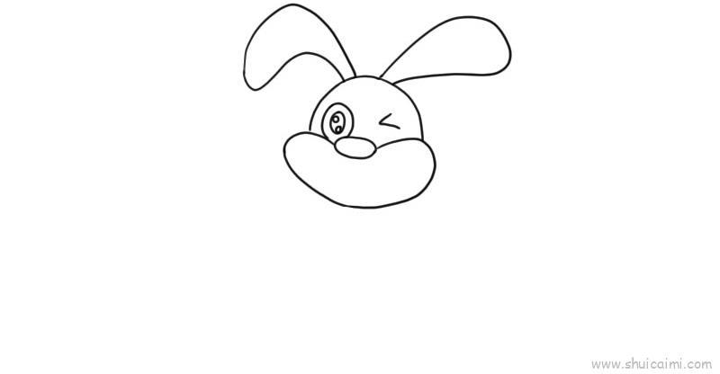 小兔子儿童画怎么画 小兔子简笔画简单
