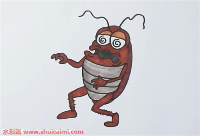 屎壳郎怎么画 屎壳郎简笔画简单易画彩色