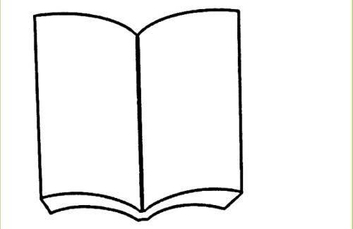 简笔画书 简笔画书本的画法