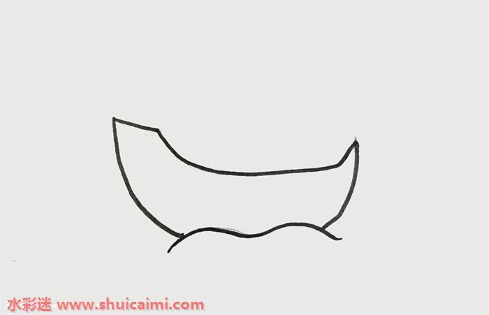 好看帆船怎么画 好看帆船简笔画步骤