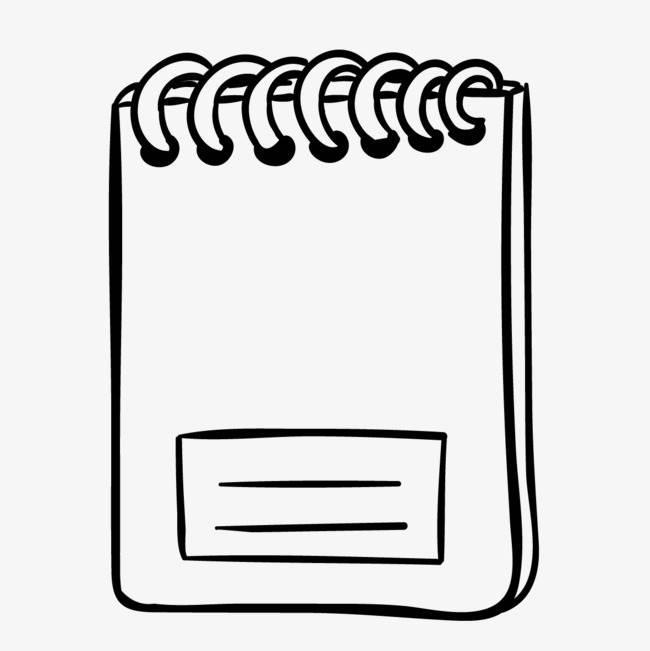 作业本简笔画图片大全 作业本简笔画图片大全带颜色