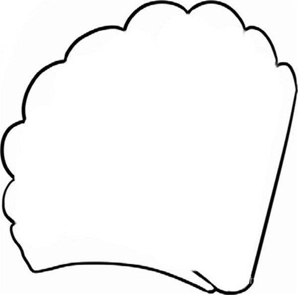 紧扣的贝壳的简笔画怎么画 紧扣的贝壳简笔画顺序