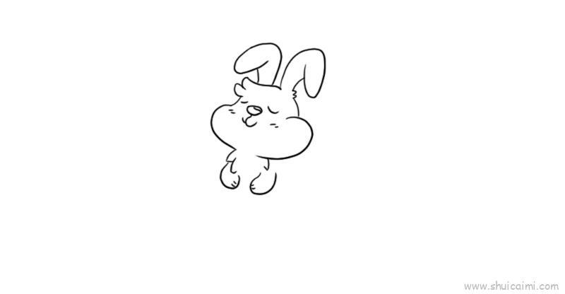 小兔子儿童画怎么画 小兔子简笔画步骤