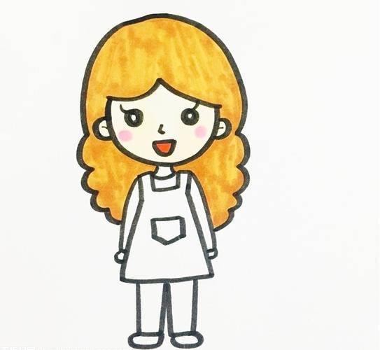 妈妈简笔画简单又漂亮 爸爸简笔画简单又漂亮