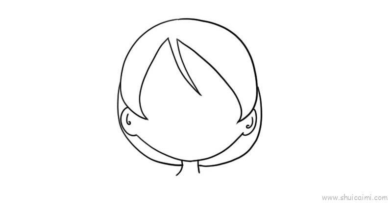 哭脸儿童画怎么画 哭脸简笔画简单又好看