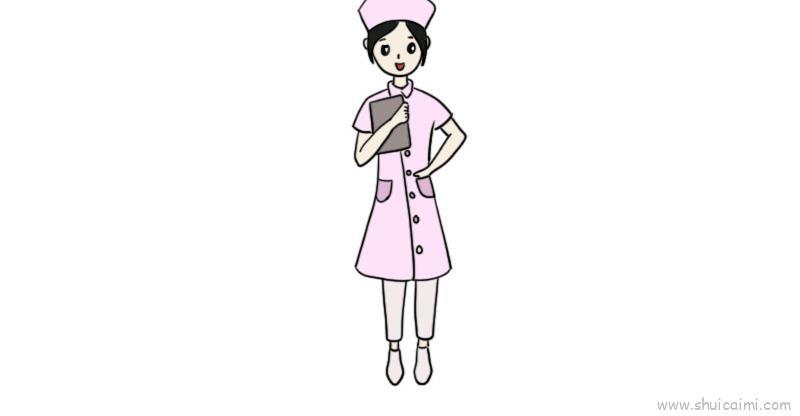 白衣天使教程儿童画怎么画 白衣天使教程简笔画简单又好看