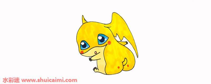 数码宝贝怎么画 数码宝贝简笔画简单
