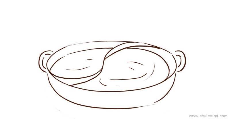 火锅儿童画怎么画 火锅简笔画简单