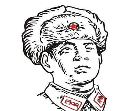革命英雄简笔画 关于革命英雄简笔画