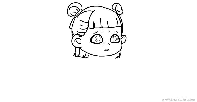 哪吒儿童画怎么画 哪吒简笔画简单