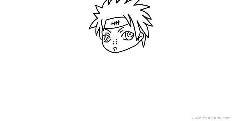 佩恩儿童画怎么画 佩恩简笔画图片大全