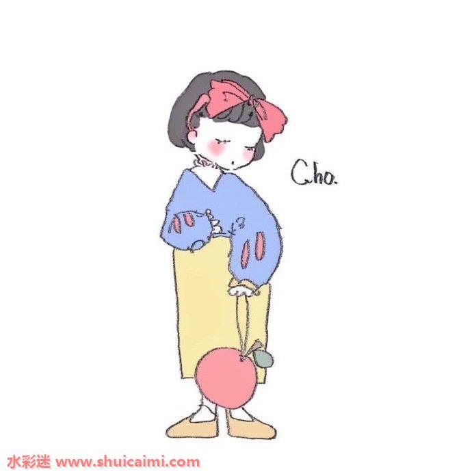 仙女少女心怎么画 仙女少女心简笔画步骤图