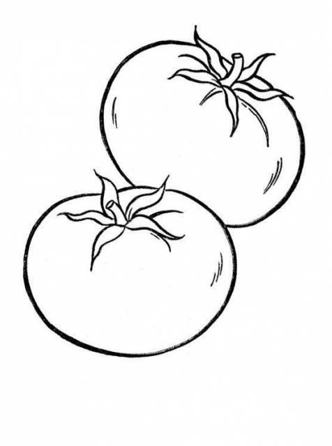 水果蔬菜简笔画图片大全 水果蔬菜简笔画图片大全大图彩色