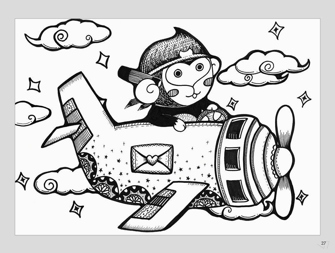 小学生创意简笔画 小学生创意简笔画大全