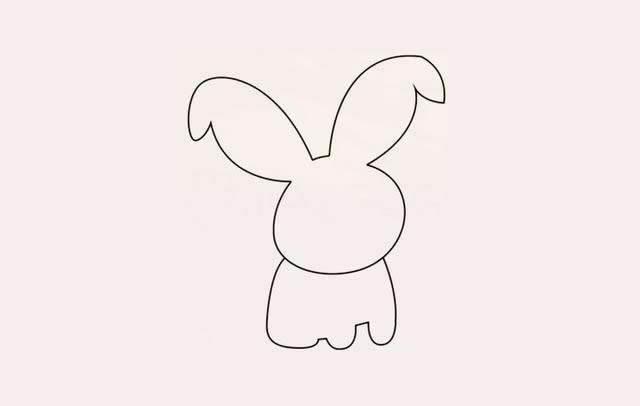 卡通兔子简笔画 卡通兔子简笔画彩色