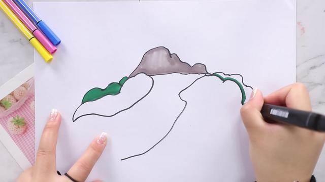 黄河简笔画图片大全 儿童黄河简笔画图片大全