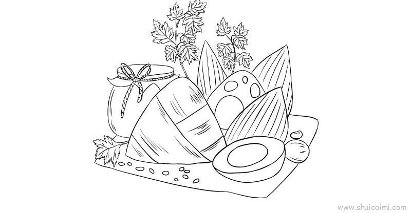 端午节儿童画怎么画 端午节简笔画简单