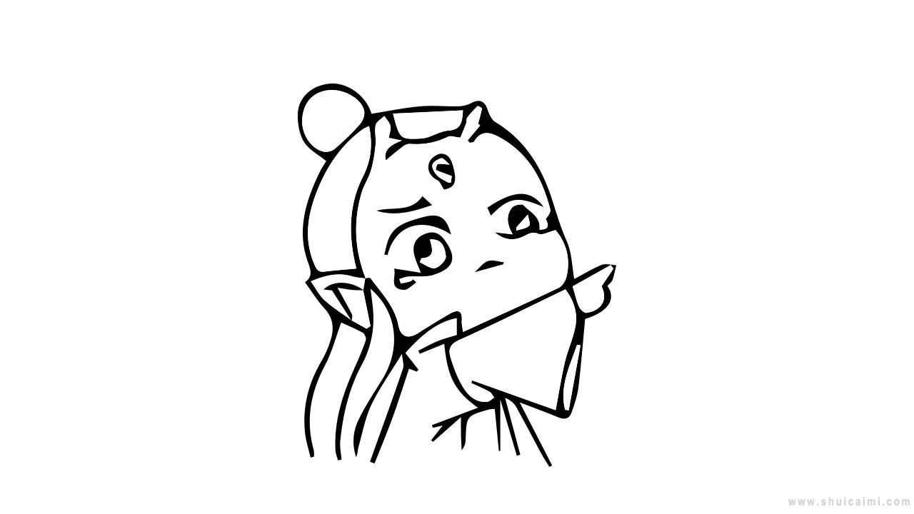 熬丙简笔画怎么画 熬丙简笔画简单