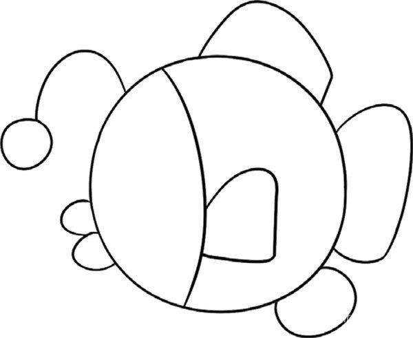 灵巧的蝌蚪的简笔画怎么画 灵巧的蝌蚪简笔画好看