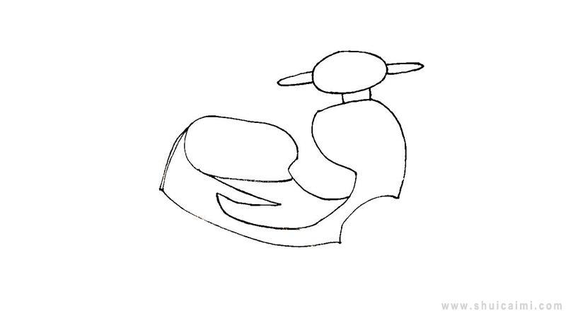 电动车简笔画怎么画 电动车简笔画图片