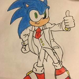 索尼克简笔画 刺猬索尼克简笔画