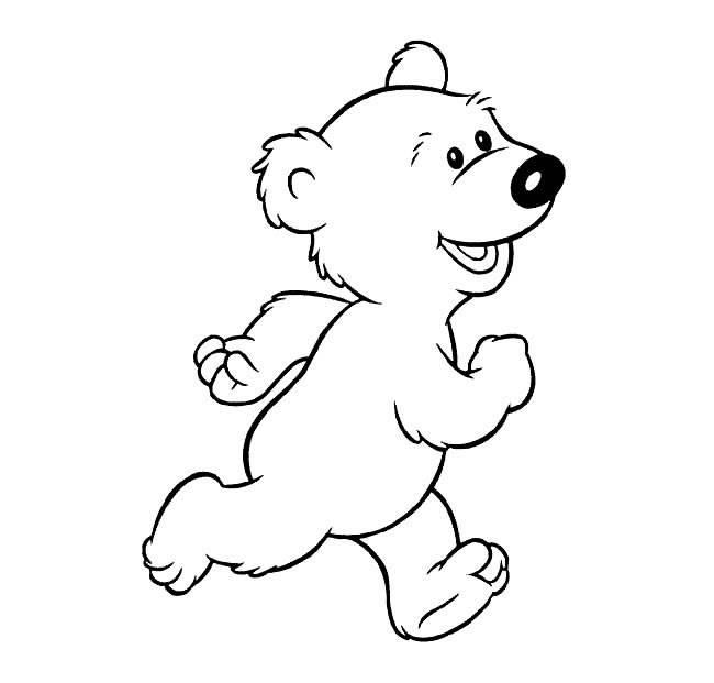 熊的简笔画图片大全 熊的简笔画图片大全 简单 颜色