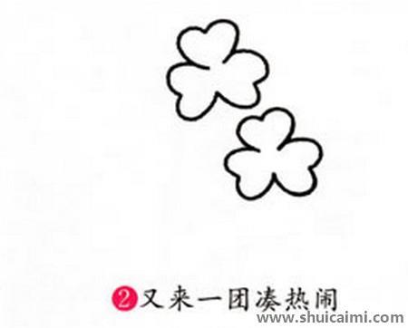 三叶草儿童简笔画