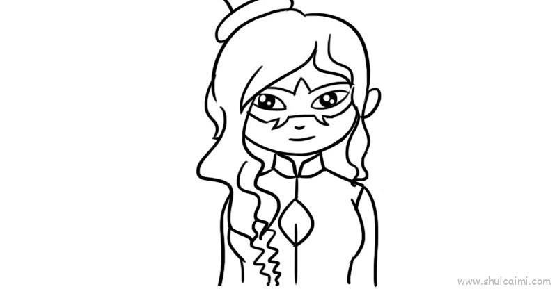 毒娘娘儿童画怎么画 毒娘娘简笔画简单又好看