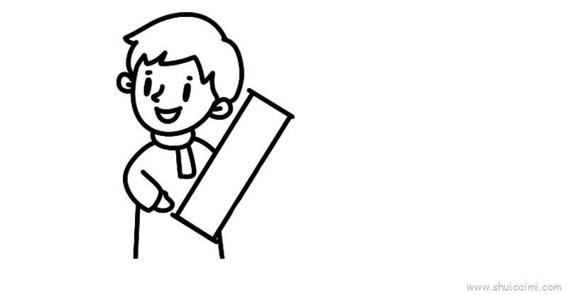 新年绘画一家人儿童画怎么画 新年绘画一家人简笔画图片大全