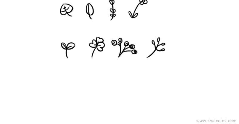 点缀装饰小儿童画怎么画 点缀装饰小简笔画步骤