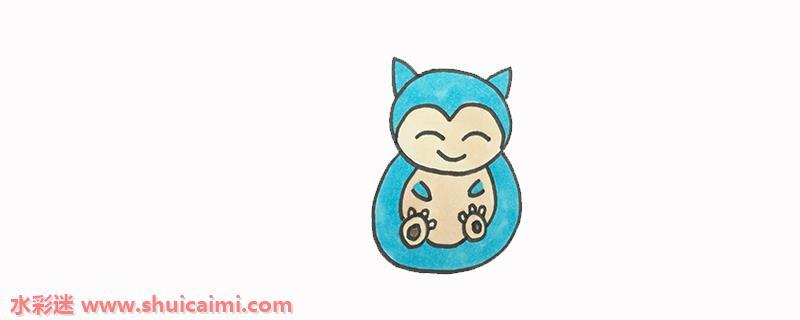 卡比兽怎么画 卡比兽简笔画简单好看