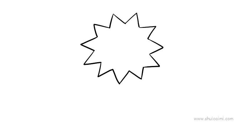 病毒儿童画怎么画 病毒简笔画图片大全