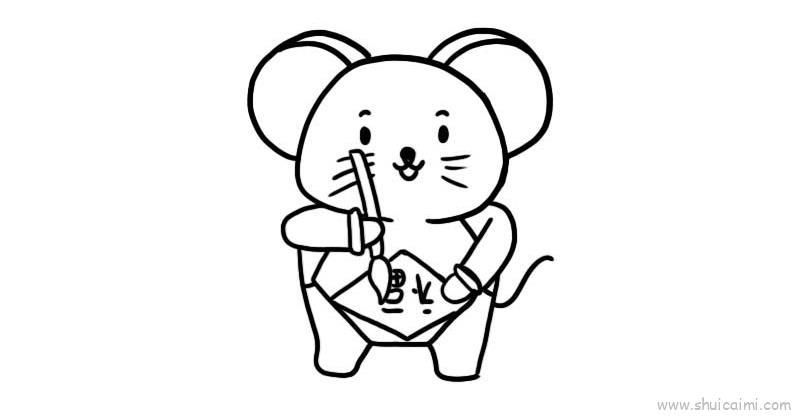 春节儿童画怎么画 春节简笔画顺序