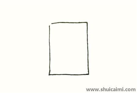 音响彩色儿童简笔画