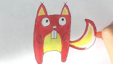 松鼠简笔画图片大全 松鼠简笔画图片大全彩色