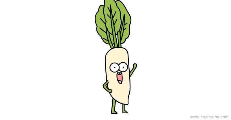 萝卜儿童画怎么画 萝卜简笔画简单