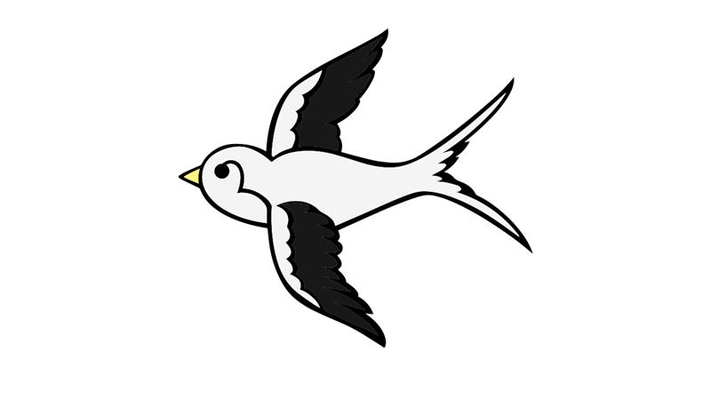 燕子简笔画怎么画 燕子简笔画图片