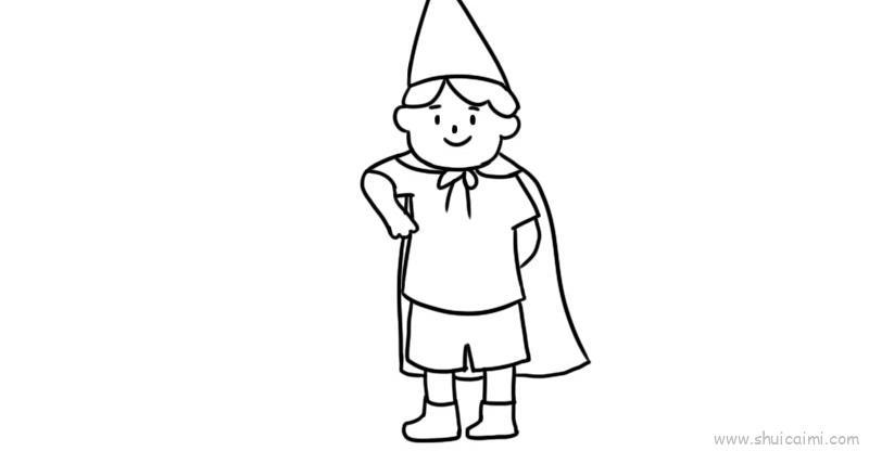 造型儿童画怎么画 造型简笔画步骤