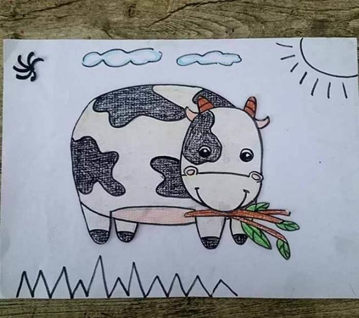 简笔画牛 简笔画牛的画法