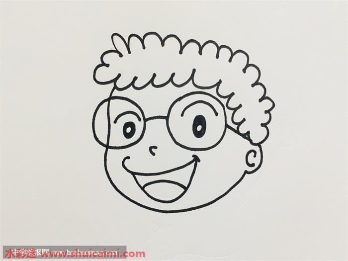 导游怎么画 导游简笔画简单又漂亮彩色