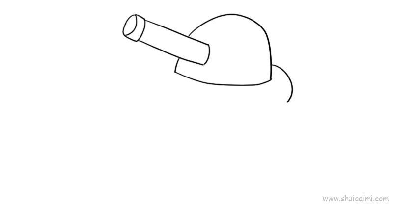 装甲车儿童画怎么画 装甲车简笔画顺序